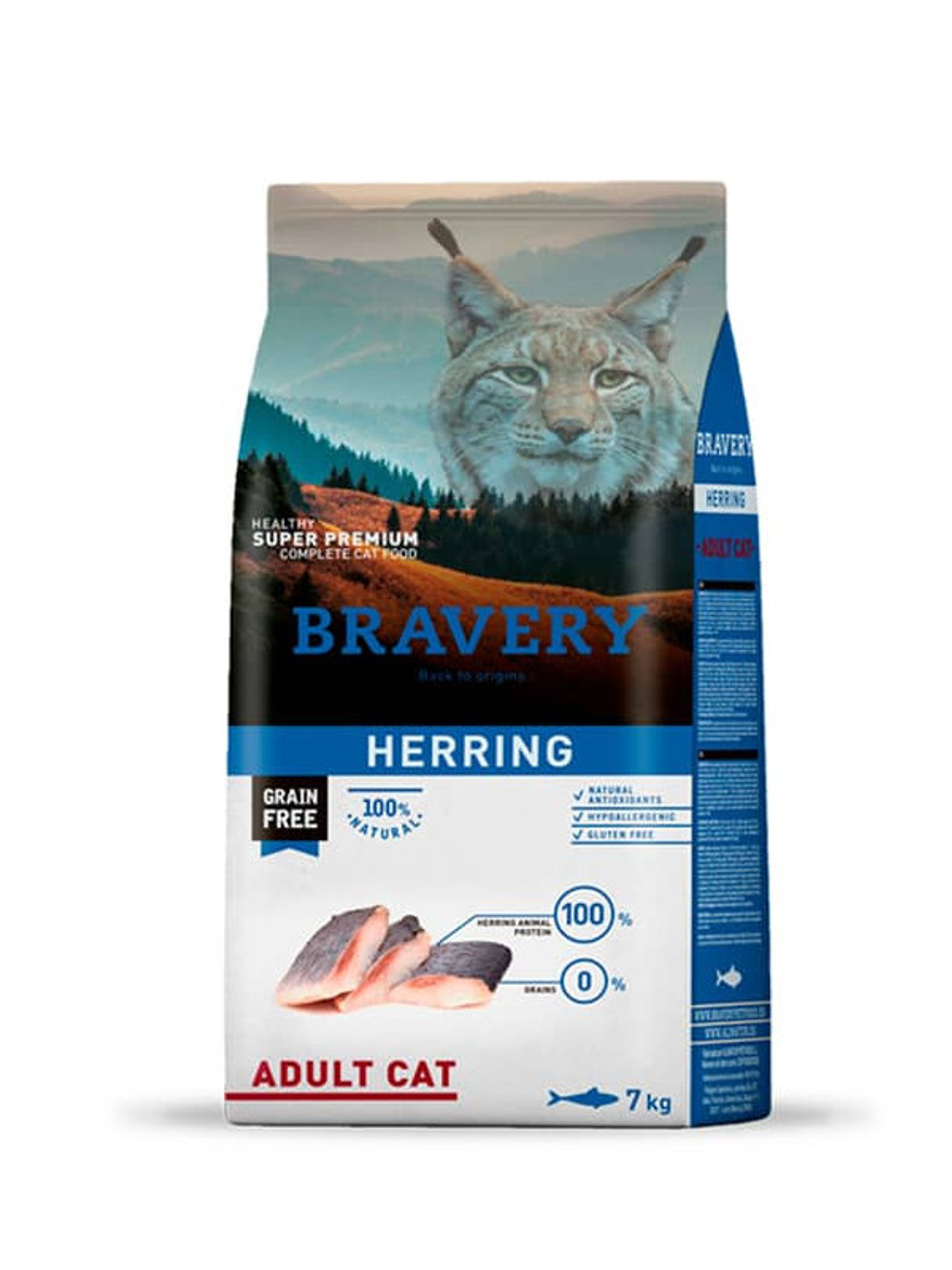 Bravery Herring Adult Cat 7 Kilos 1