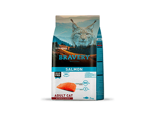Bravery Salmon Adult Cat Sterilized 7 Kilos