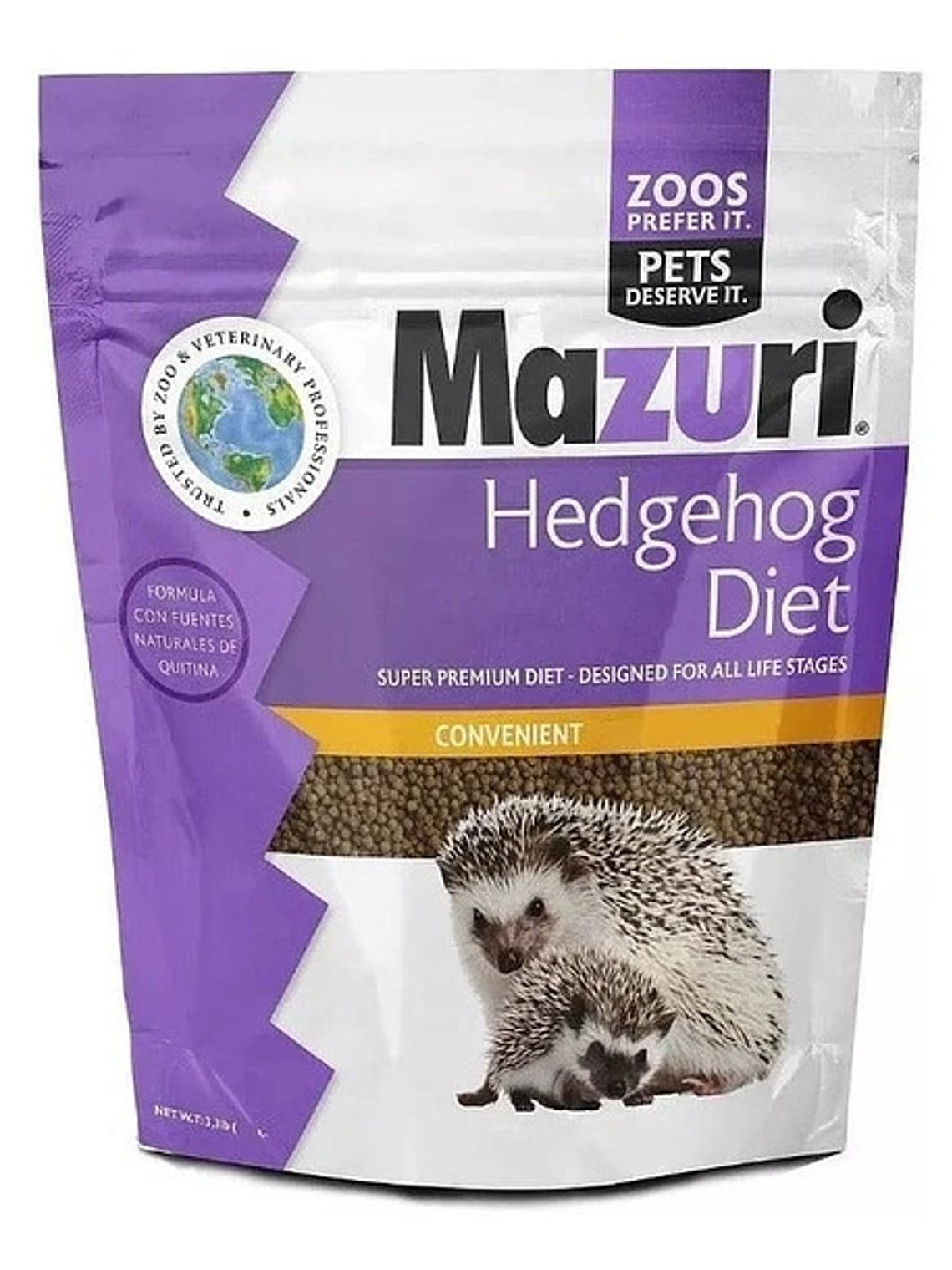 Mazuri  Alimento Erizo de tierra 1.5 kilos 1