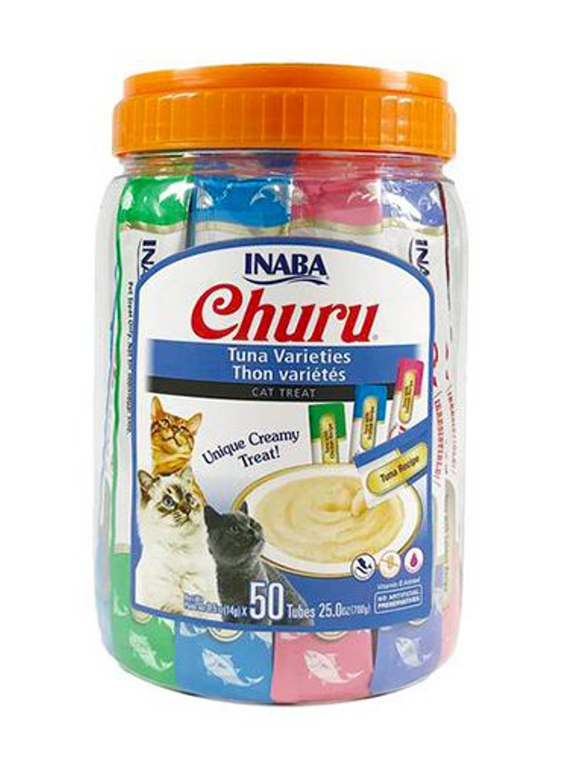 Churu Variedades Atún Pote 50 Unidades 2