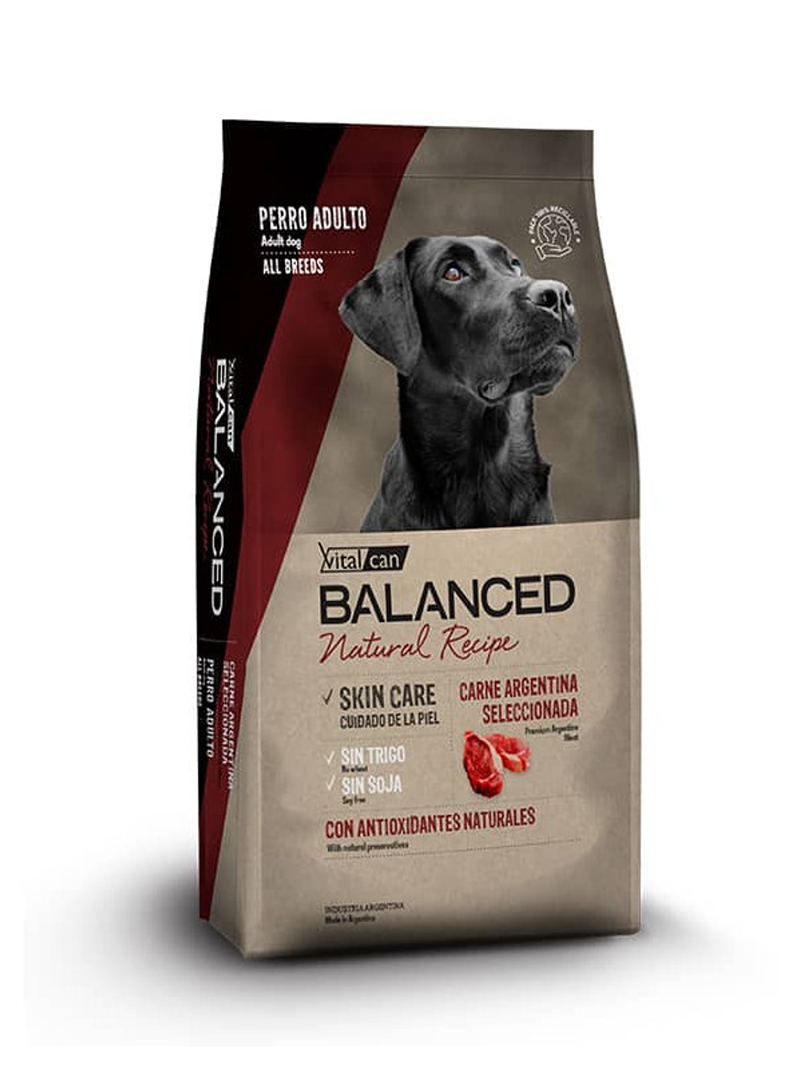 Vitalcan Balanced Natural Recipe Carne 15 Kilos 4