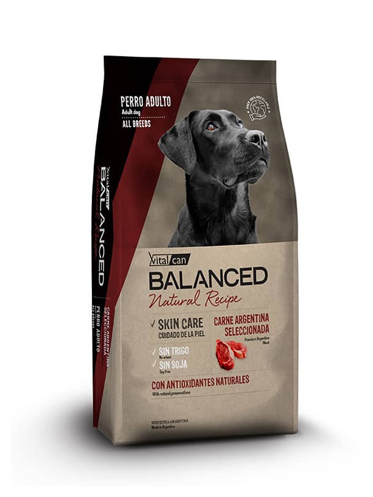 Vitalcan Balanced Natural Recipe Carne 15 Kilos 4