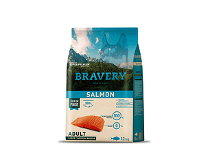 Bravery Gato Salmon Adult Large/Medium Breeds 12 Kilos