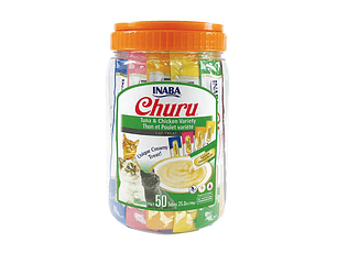 Churu Variedades Atún y Pollo 50 unidades