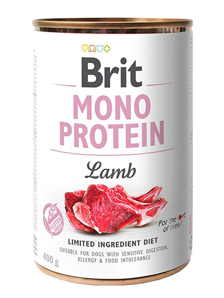 Brit Care Mono Protein Lata Cordero Lata 400g 1