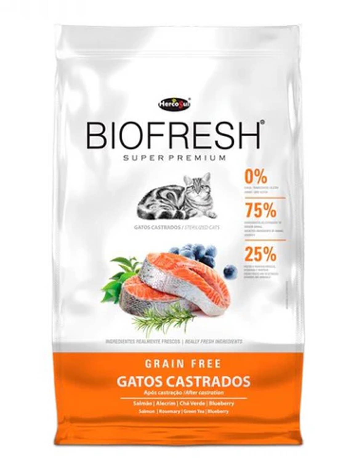 Alimento Biofresh Súper Premium para Gatos Castrados 7,5 Kilos 1