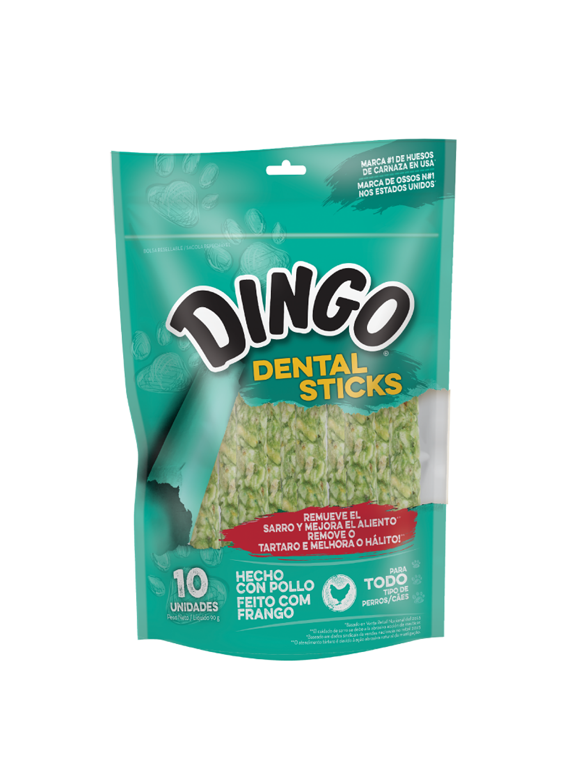 Dingo Dental Stick 10 unidades 1