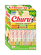Churu Snack Gato variedades Pollo, Box 60 Tubitos. - Miniatura 1