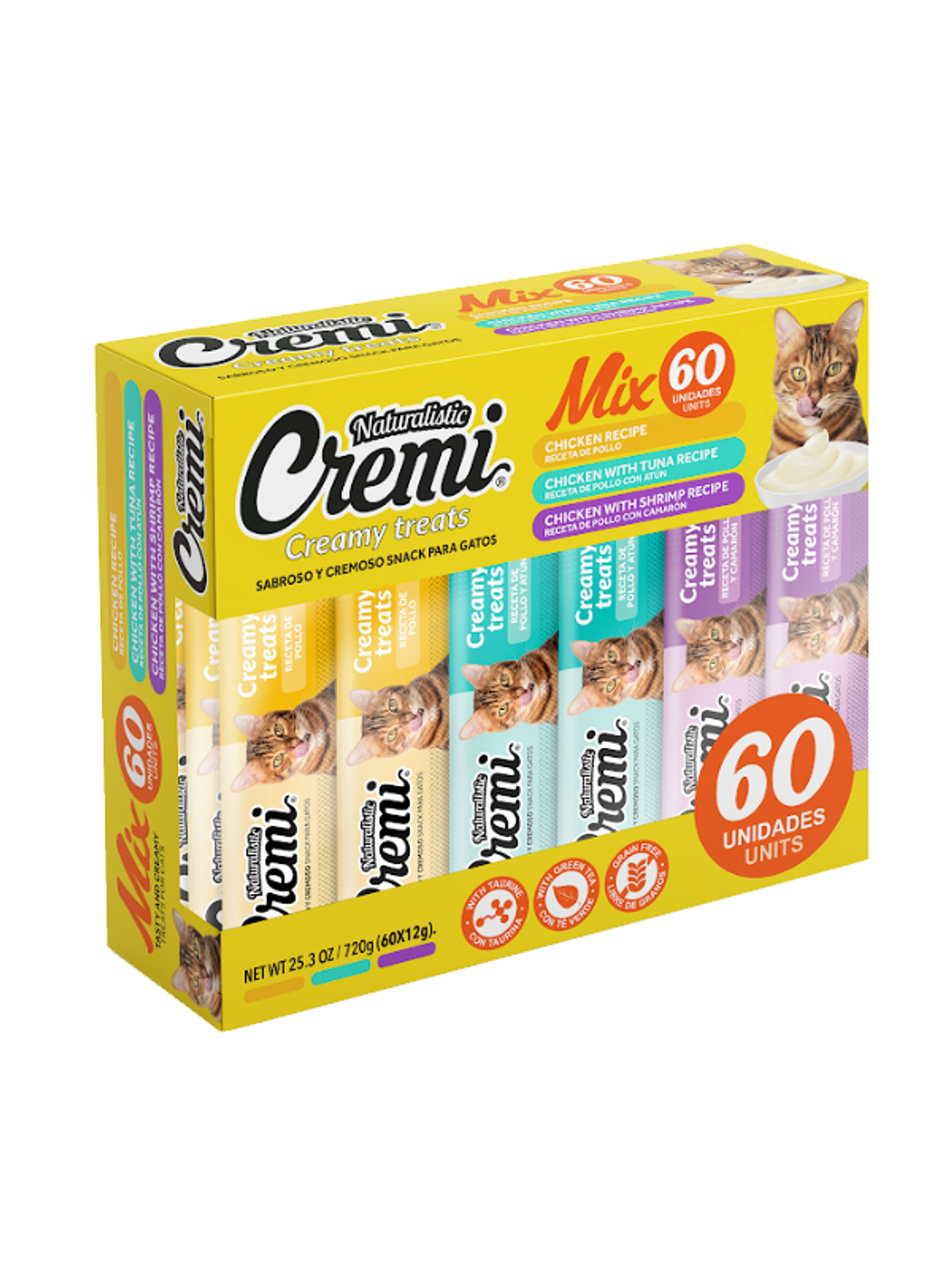 Cremi Box Todas Chicken food 60 Unidades 1
