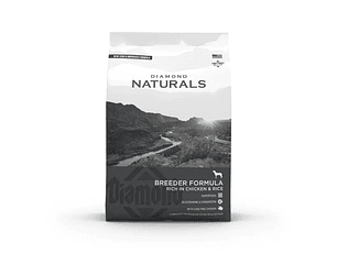 Diamond Naturals BreederToda Raza sabor Pollo & arroz 20 Kilos