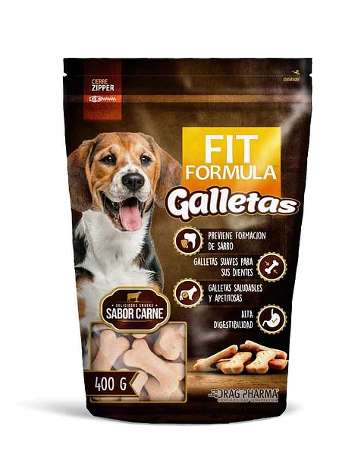 Galletas para Perros Fit 400 grs. 1