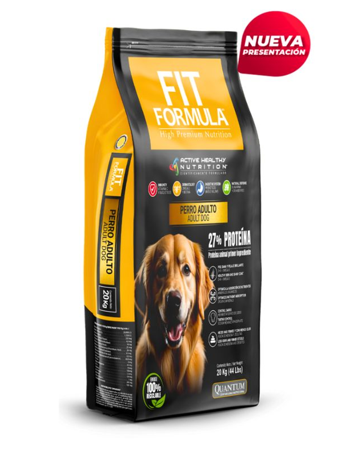 Alimento Fit fórmula Adulto 20 kg – Nueva Fórmula 1