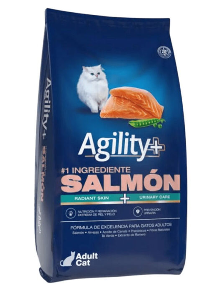 Alimento Agility Gato Adulto Salmon 10 Kg 1