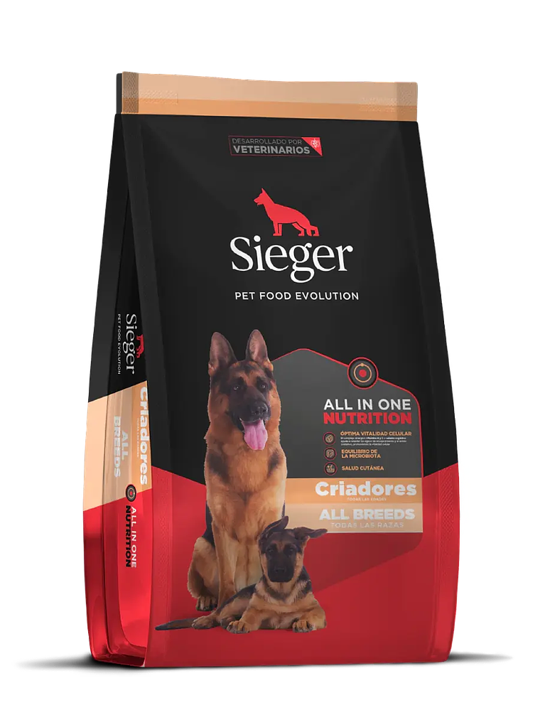 Alimento Sieger Criadores All In One 20 kilos 1