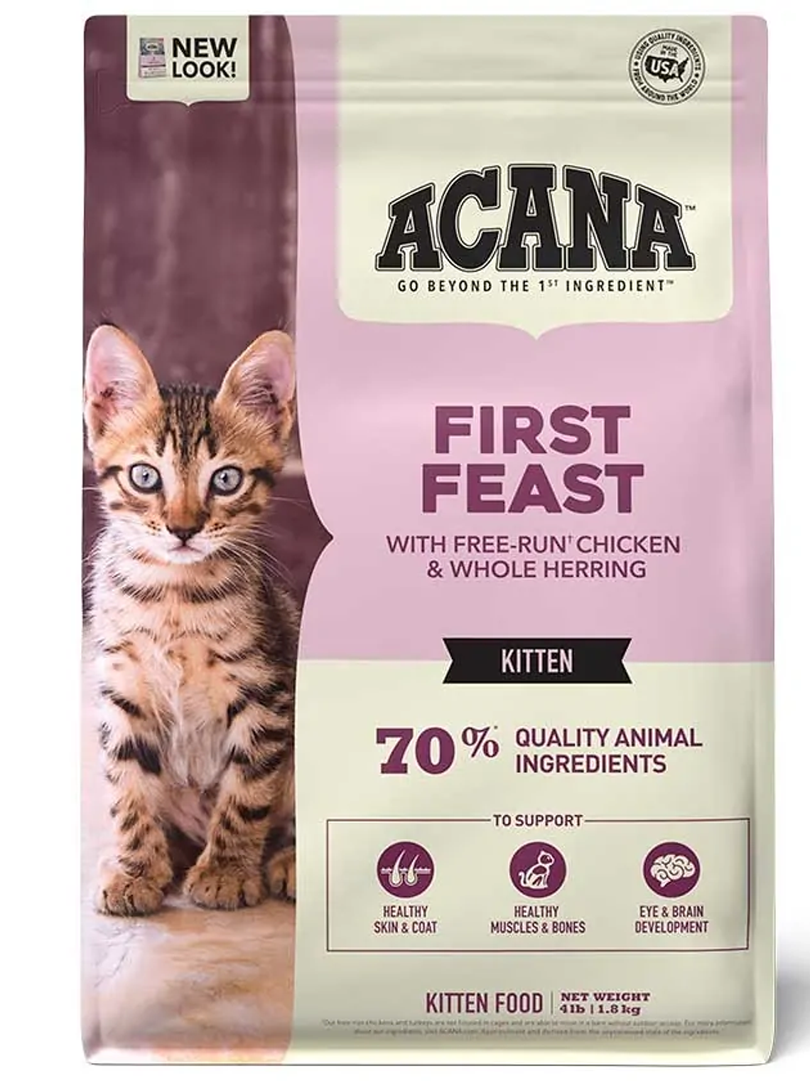 Acana First Feast Kitten 1,8 kilos Alimento Premium para Gatitos 1