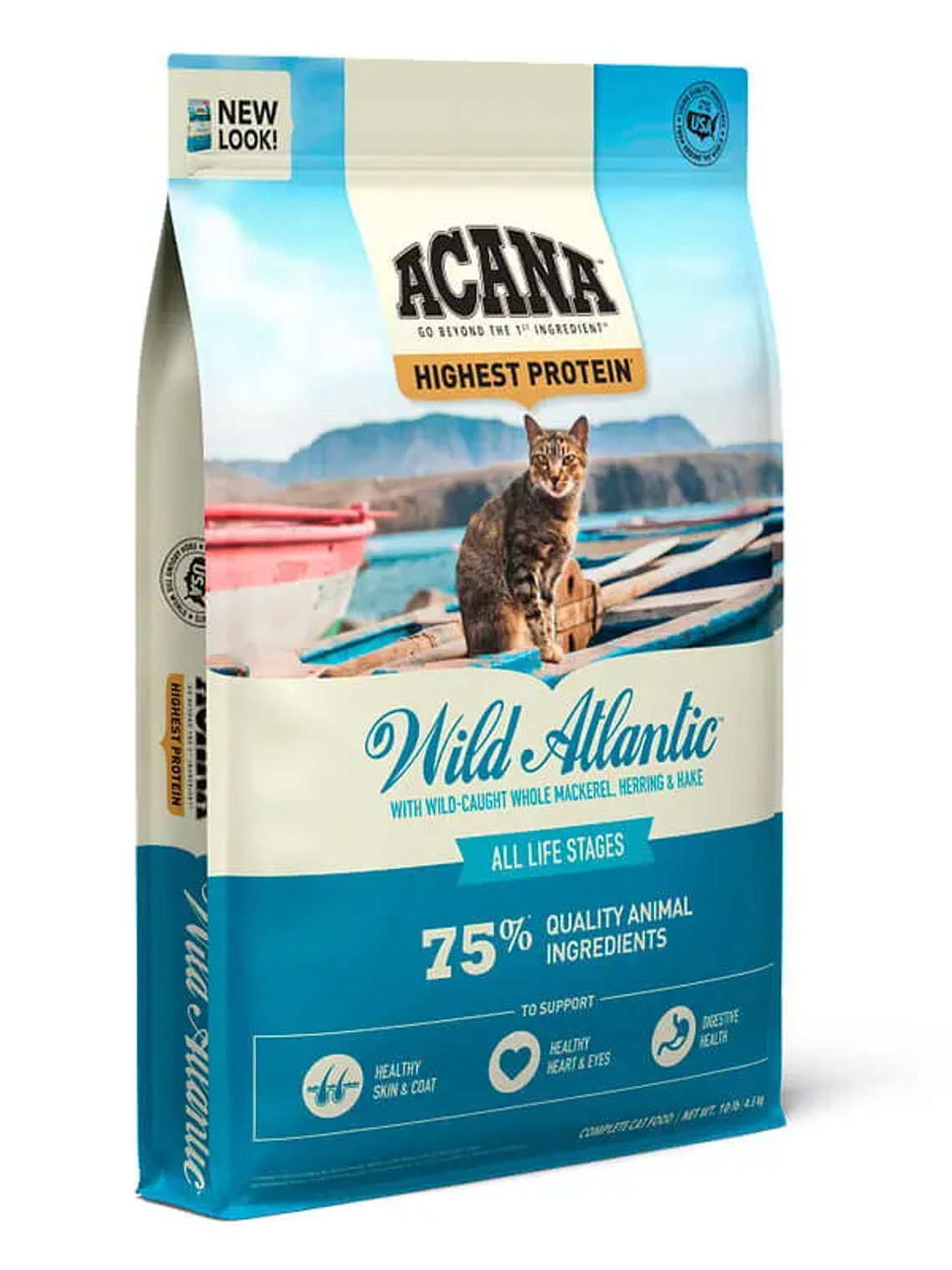 Acana Wild Atlantic 1.8 kilo: Comida para Gatos de Pescado Salvaje 1