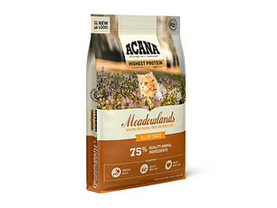 Acana Meadowland 1.8 kilos: Proteína de Granja y Río para Gatos