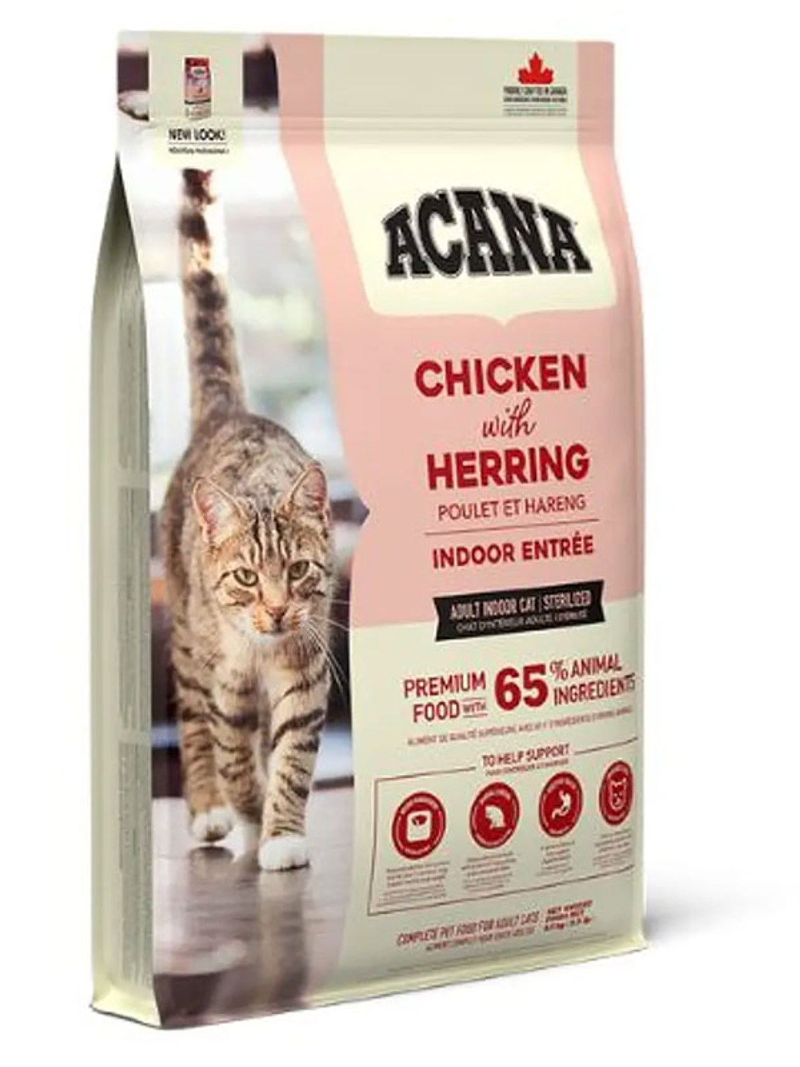 Acana Indoor Entrée 1.8 kilos: Control de Peso y Bolas de Pelo 1