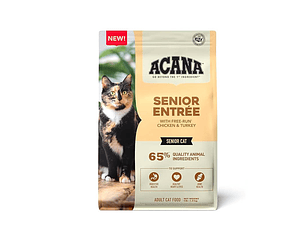 Acana Senior Entrée 4,5 kilos: Vitalidad y Nutrición para Gatos Senior