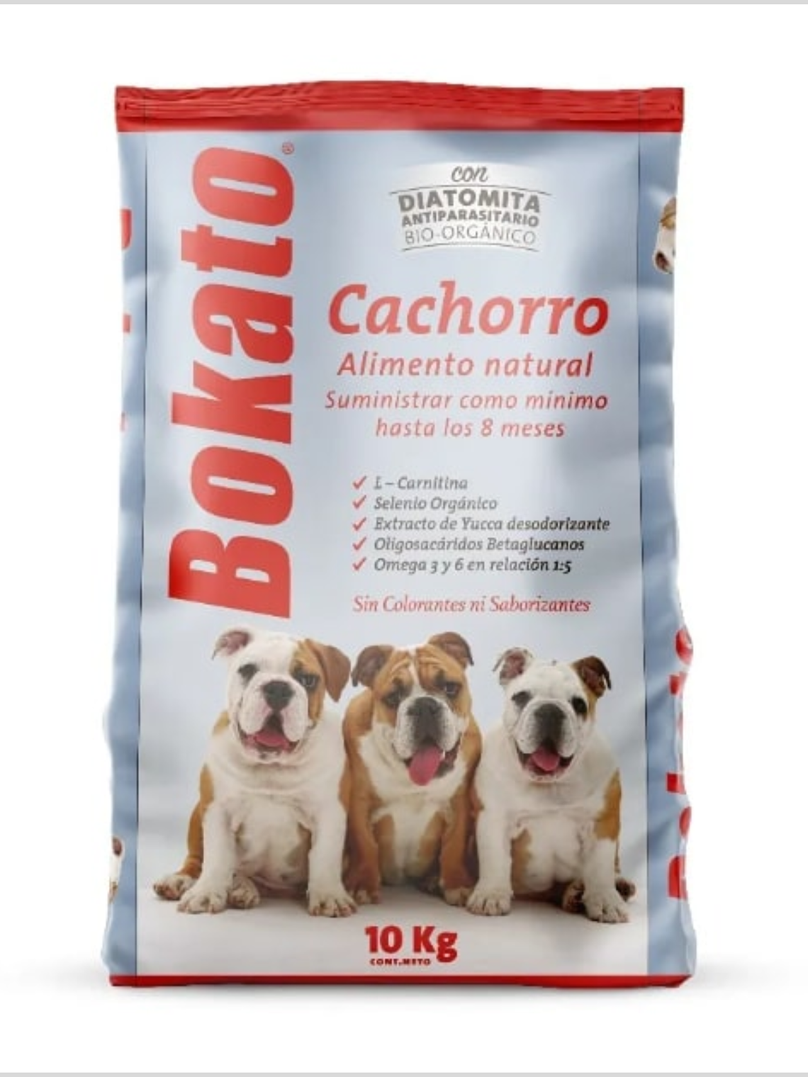 Bokato Cachorro 10 kilos: Nutrición activa y con Antiparasitario Natural 1