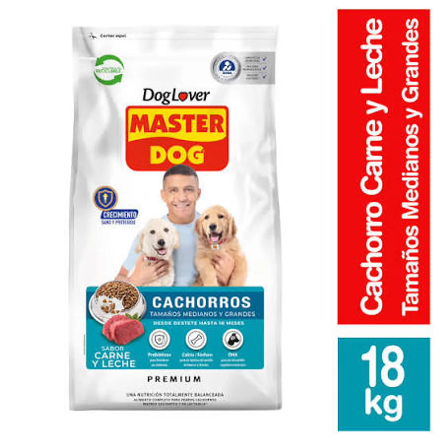 Masterdog cachorro 18kg 1