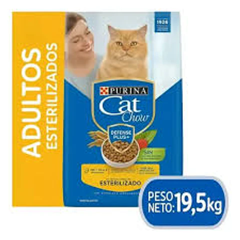 Cat chow esterilizados 19,5 kg