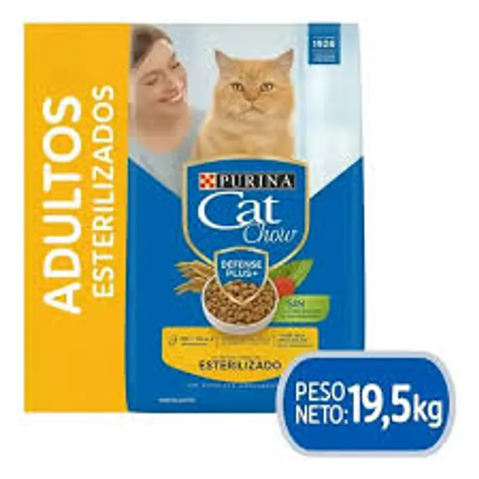 Cat chow esterilizados 19,5 kg 1