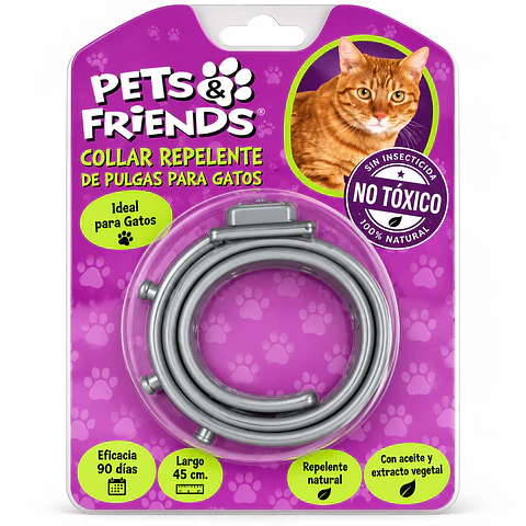 COLLAR REPELENTE DE PULGAS  PET FRIENDS