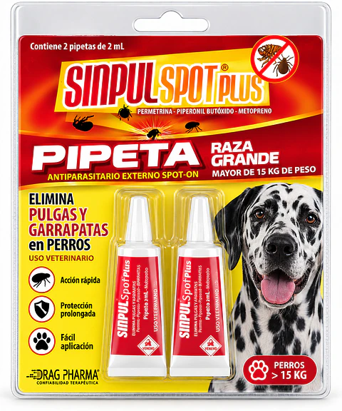PIPETA SINPUL SPOT PLUS RAZAS GRANDES