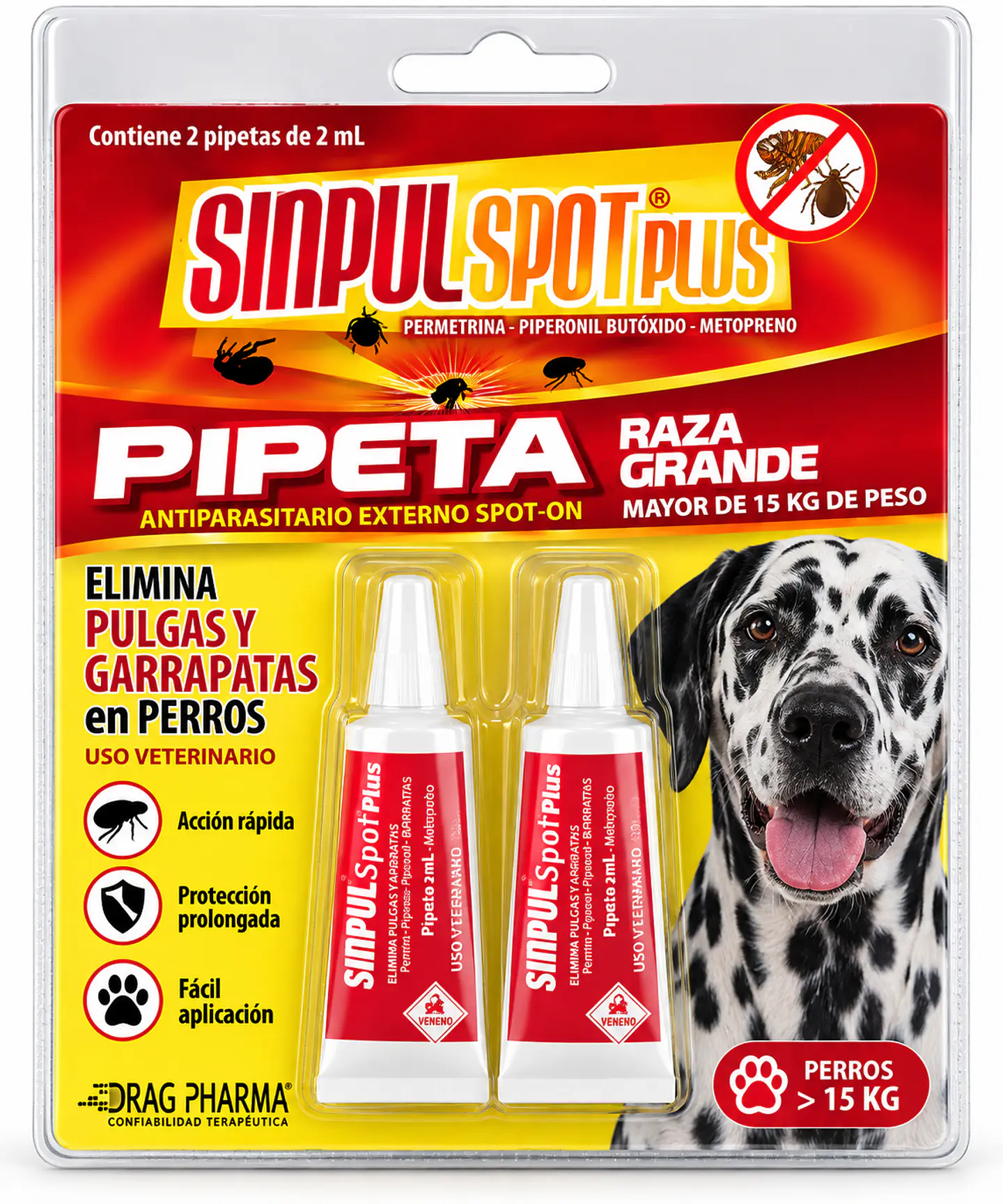 PIPETA SINPUL SPOT PLUS RAZAS GRANDES 1