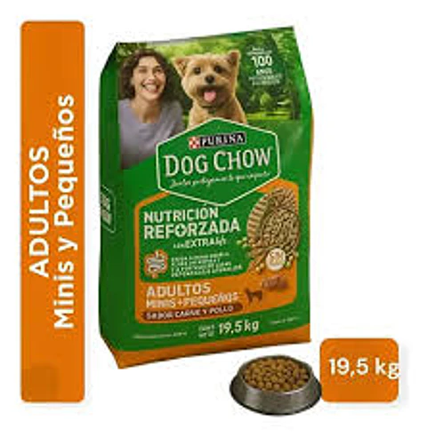 Dog chow Adulto razas mini y pequeñas19.5 kg