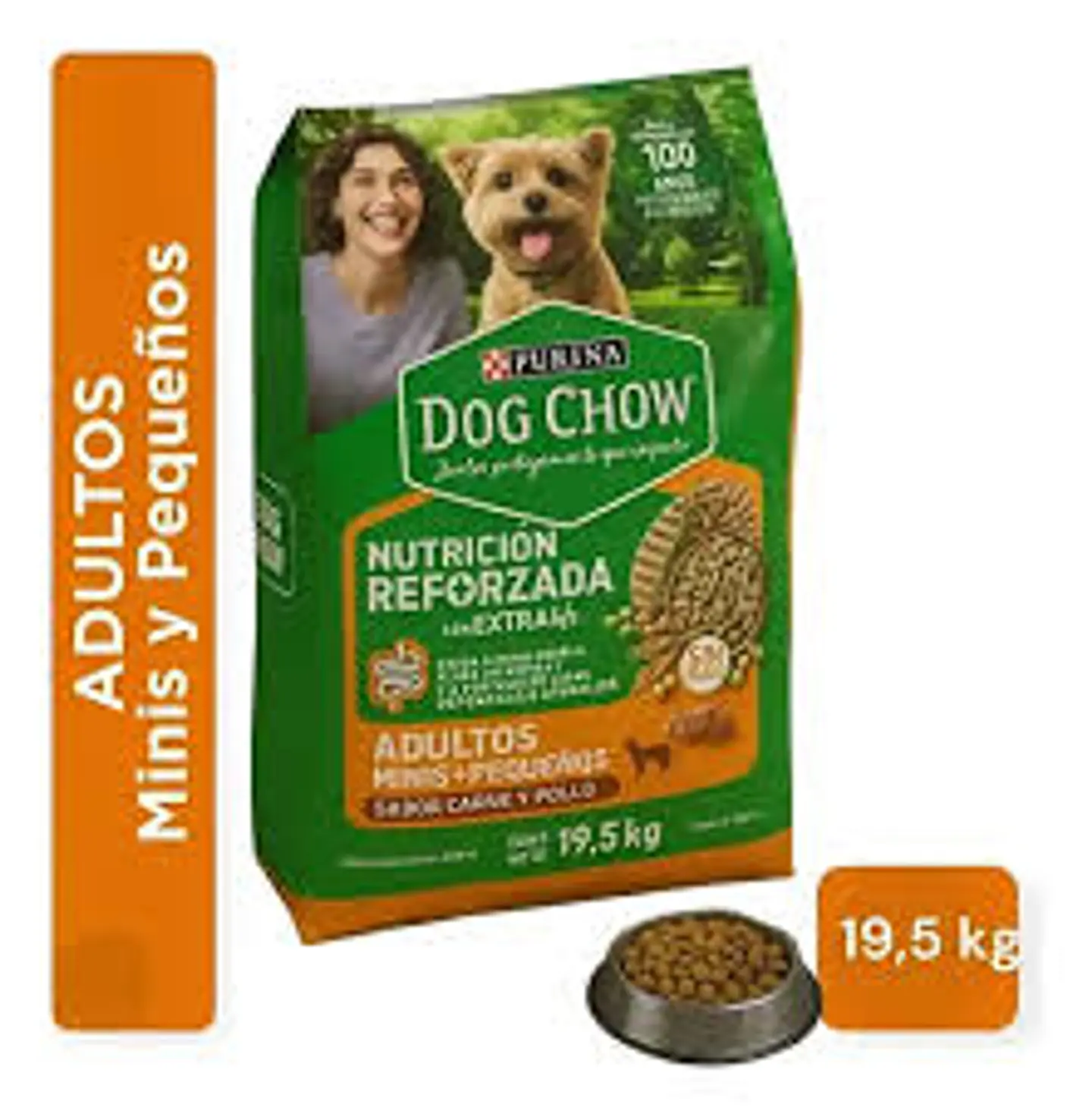 Dog chow Adulto razas mini y pequeñas19.5 kg 1
