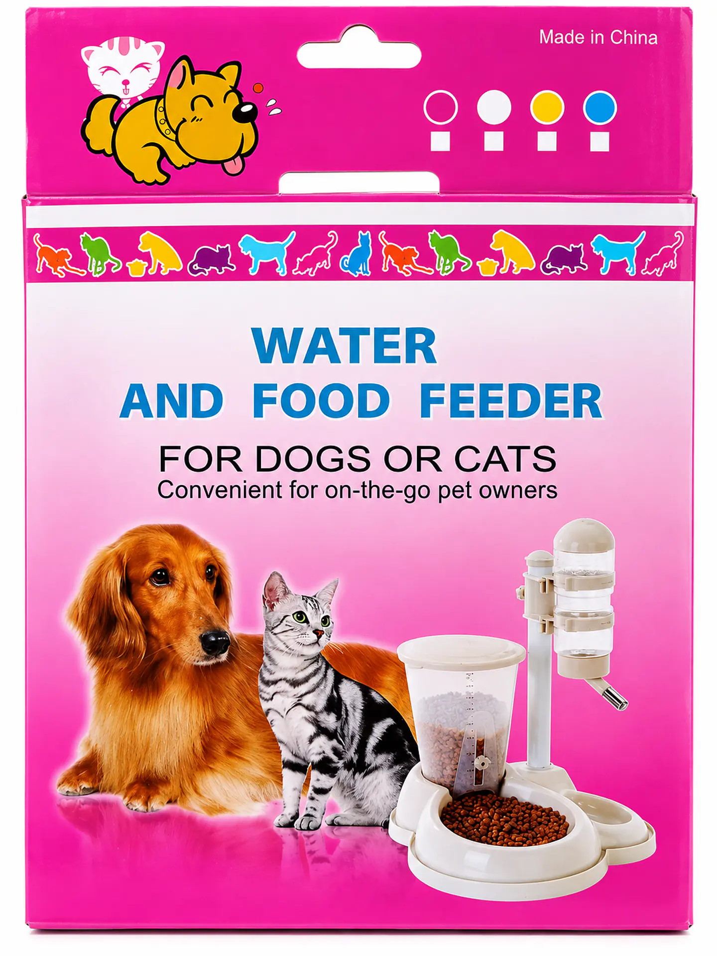 Dispensado de comida y agua para mascotas 2