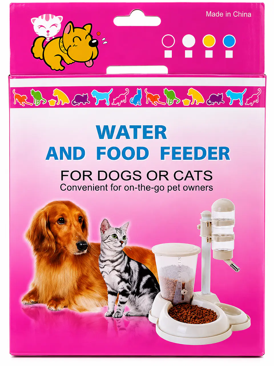 Dispensado de comida y agua para mascotas 2