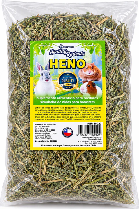Heno de alfalfa 1kg
