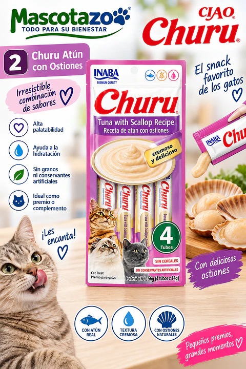 Churu atun ostiones
