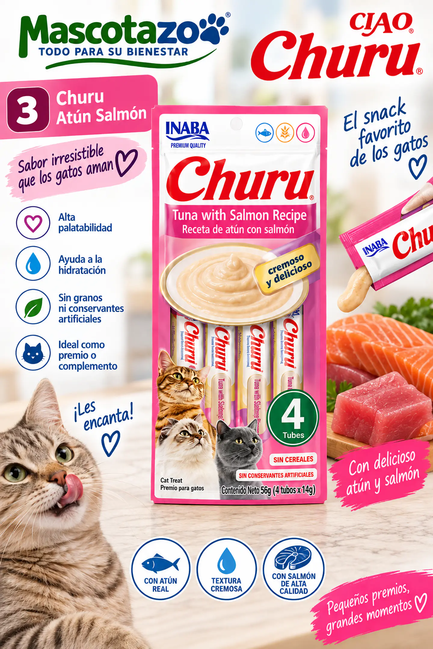 Churu atun salmon 1