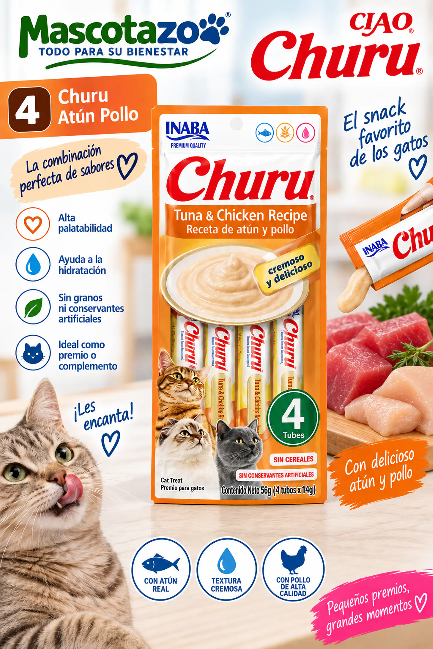 Churu atun pollo 1