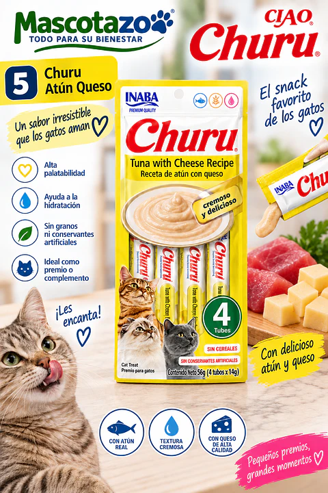 Churu atun Queso