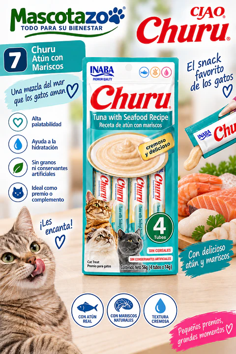 Churu atun Mariscos