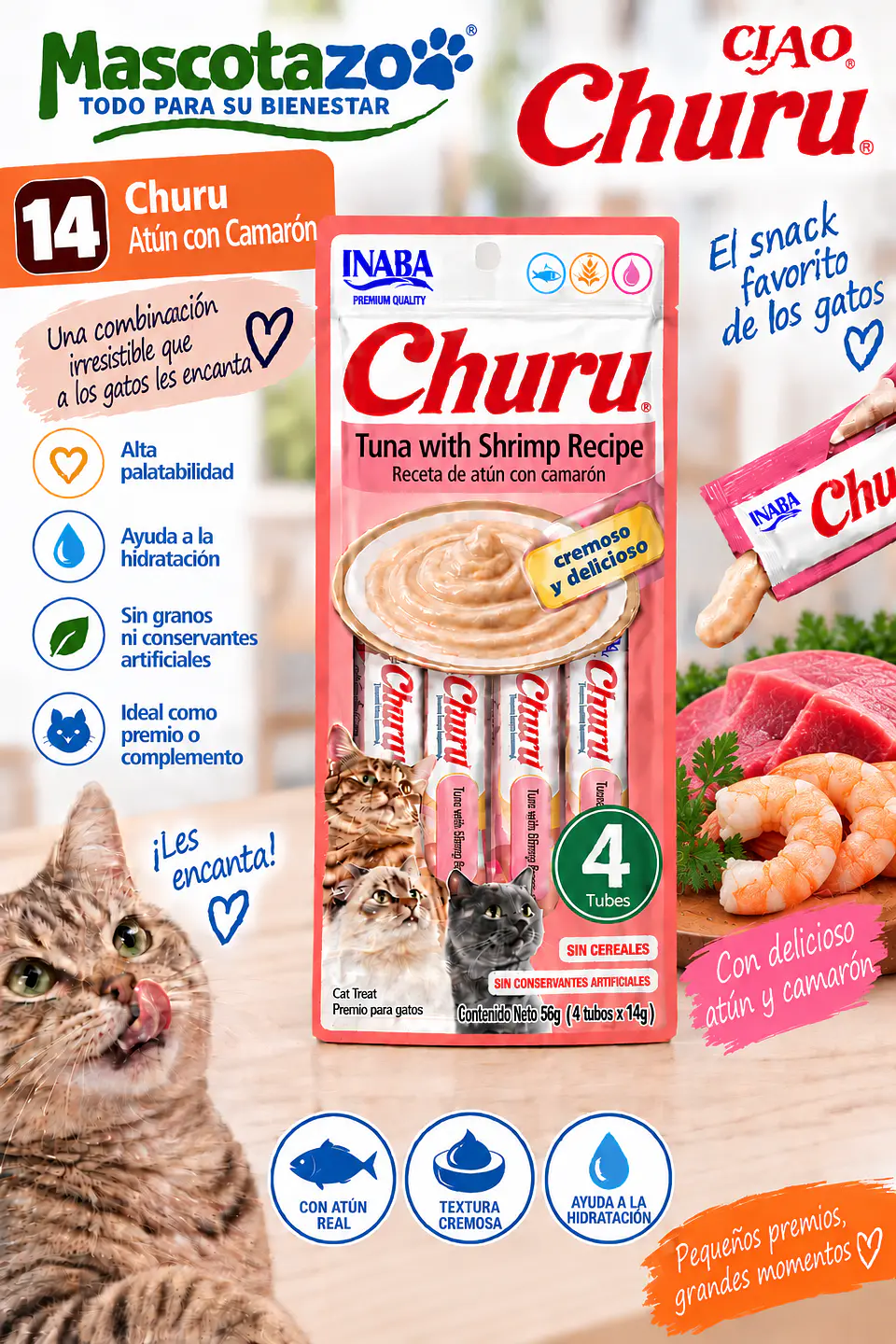 Churu Atun Camaron 1