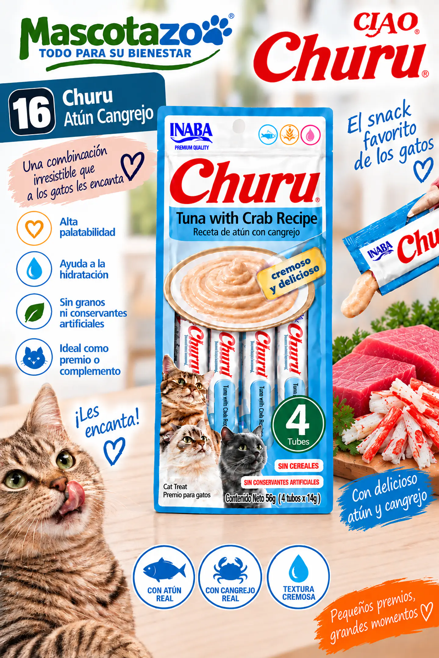 Churu Atun Cangrejo 1