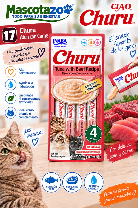 Churu Atun Carne