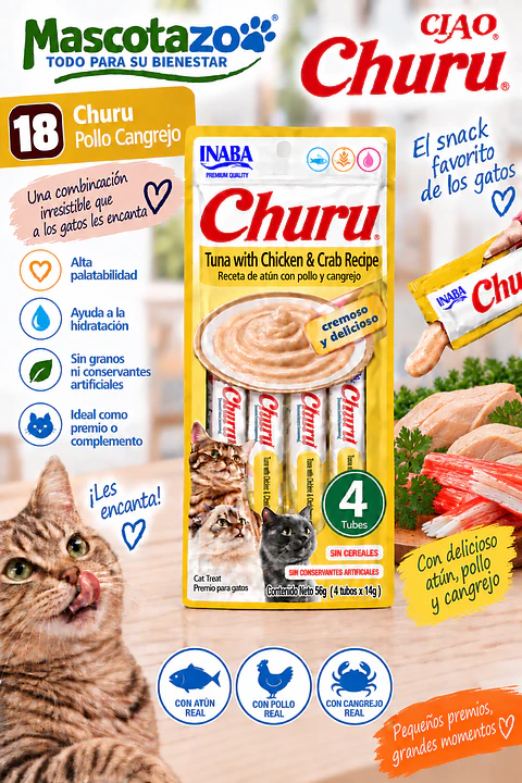 Churu Pollo Cangrejo