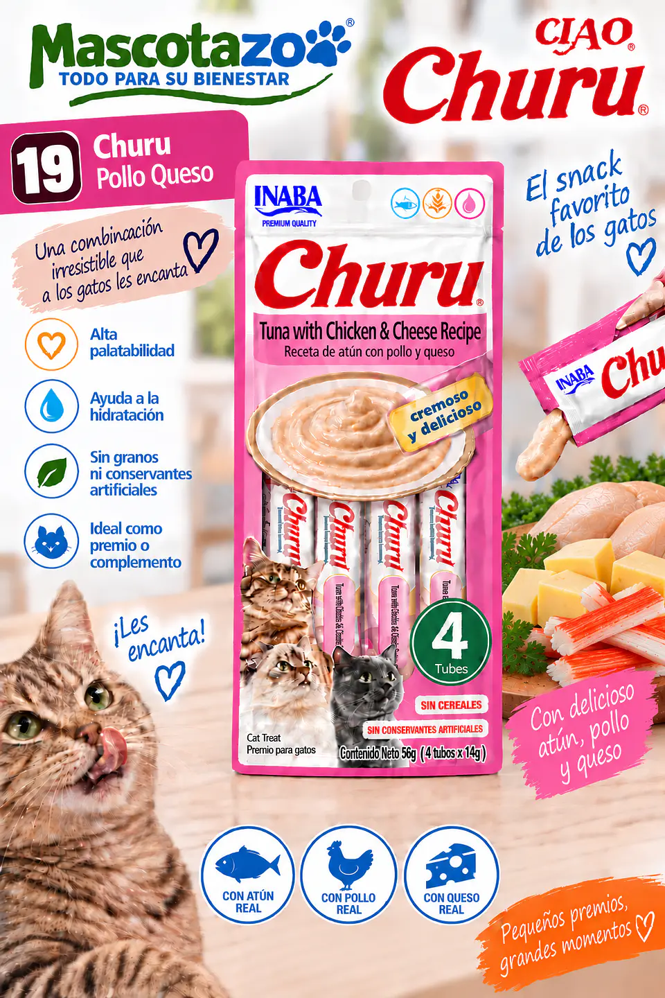 Churu Pollo Queso 1