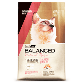 Vitalcan Balanced Gato Adulto Salmón Rosado 7 Kg 