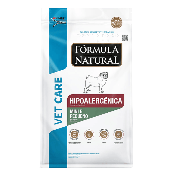 Fórmula Natural Hipoalergénico Perro Pequeño y Mini 10,1 Kg 1