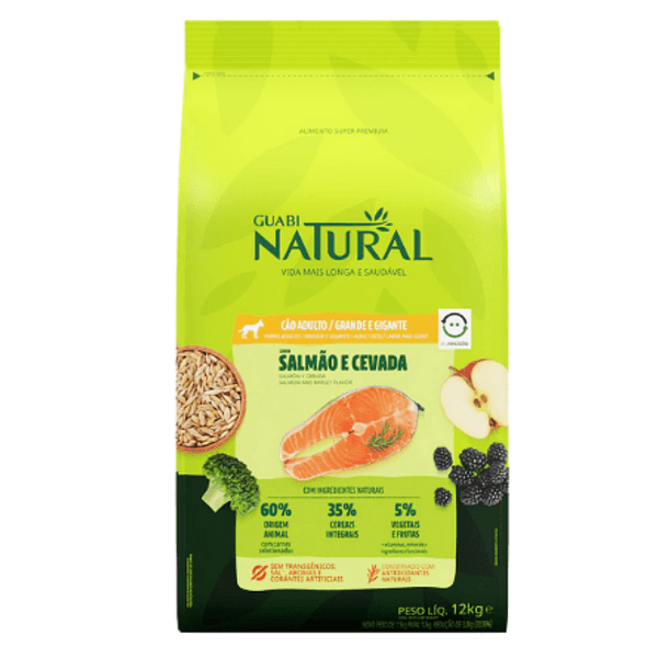 Guabi Natural Perro Adulto Grandes y Gigantes 12 Kg Alimento Perro