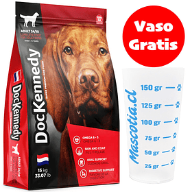 Gratis Vaso + Doc Kennedy® Perro Adulto y Senior 15 Kg