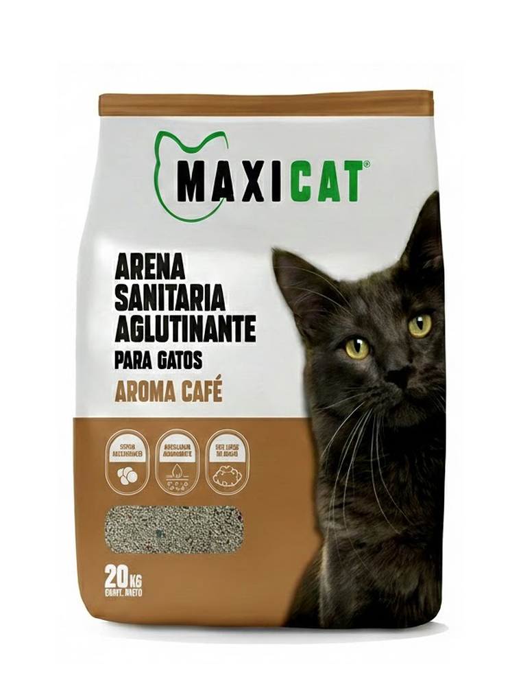 Arena para gatos maxicat café 1